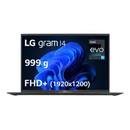 LG gram - Intel Core i5 - 1340P - jusqu'à 4.6 GHz - Evo - Win 11 Pro - Carte graphique Intel Ir... (14Z90R-G.AP55F)_1